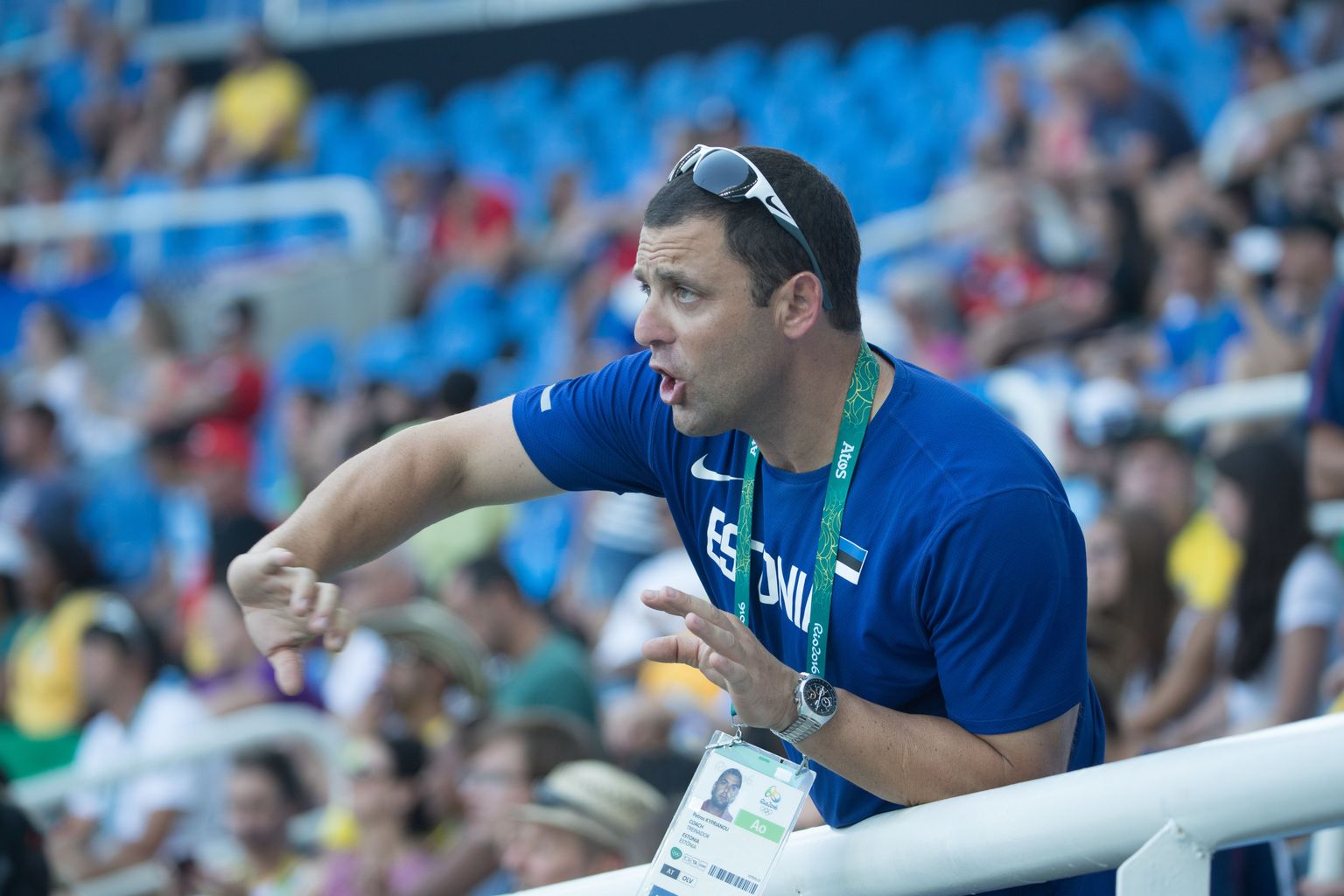 Petros Kyprianou Rio olümpiamängudel.