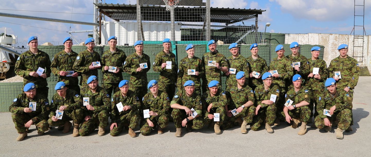 Liibanonis teenivad Eesti kaitseväelased tähistasid vabariigi aastapäeva