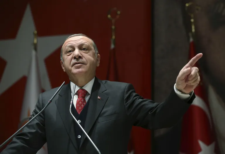 Türgi president Recep Tayyip Erdoğan.