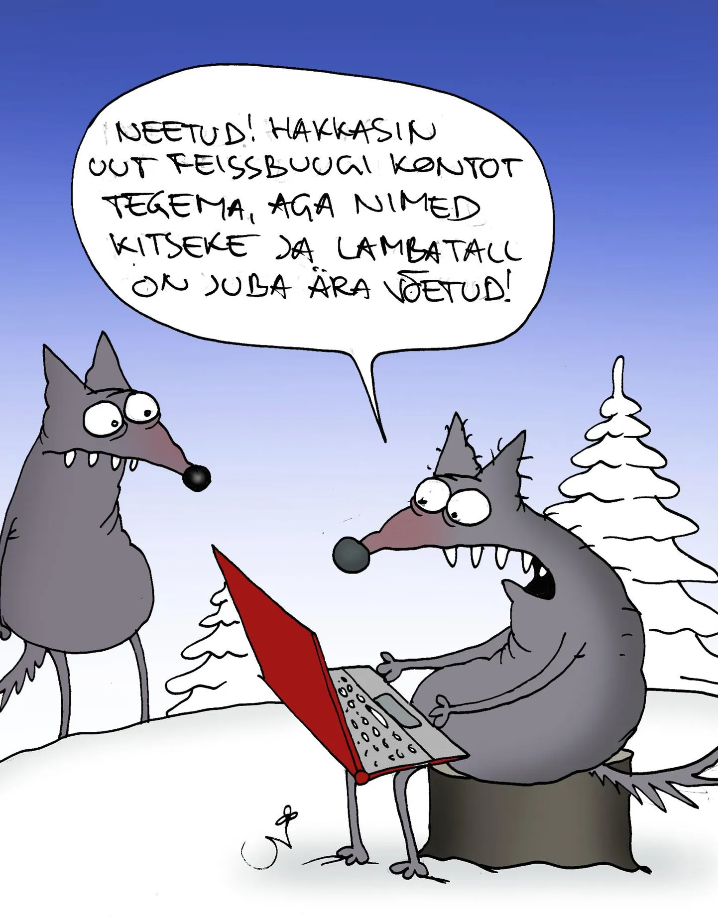 Hunt tahaks netis lambanahka pugeda.