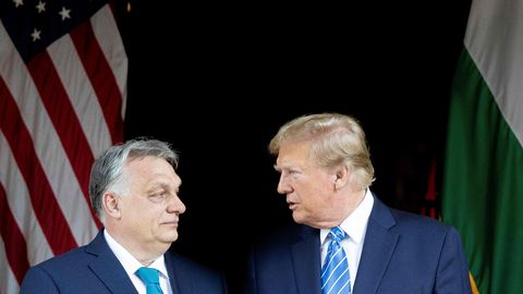 Orbán kohtub pärast NATO Washingtoni tippkohtumist Trumpiga