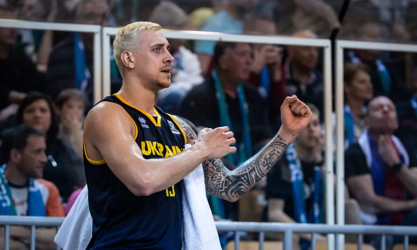 Ukrainas basketbolists Vjačeslavs Bobrovs