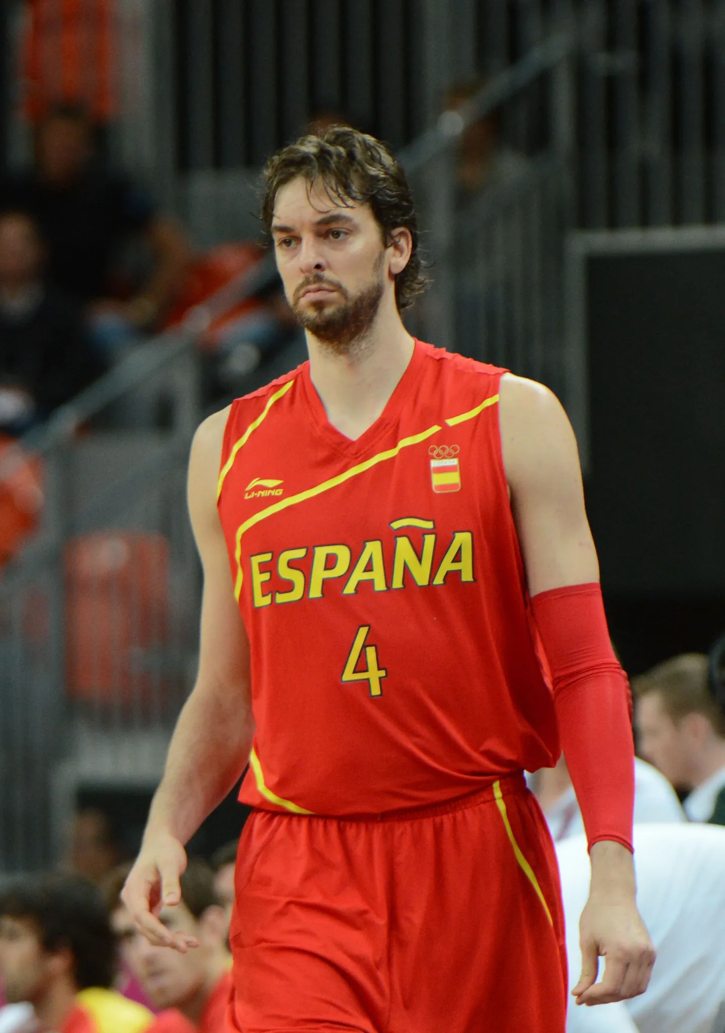 Hispaania koondise tähtmängija Pau Gasol.
