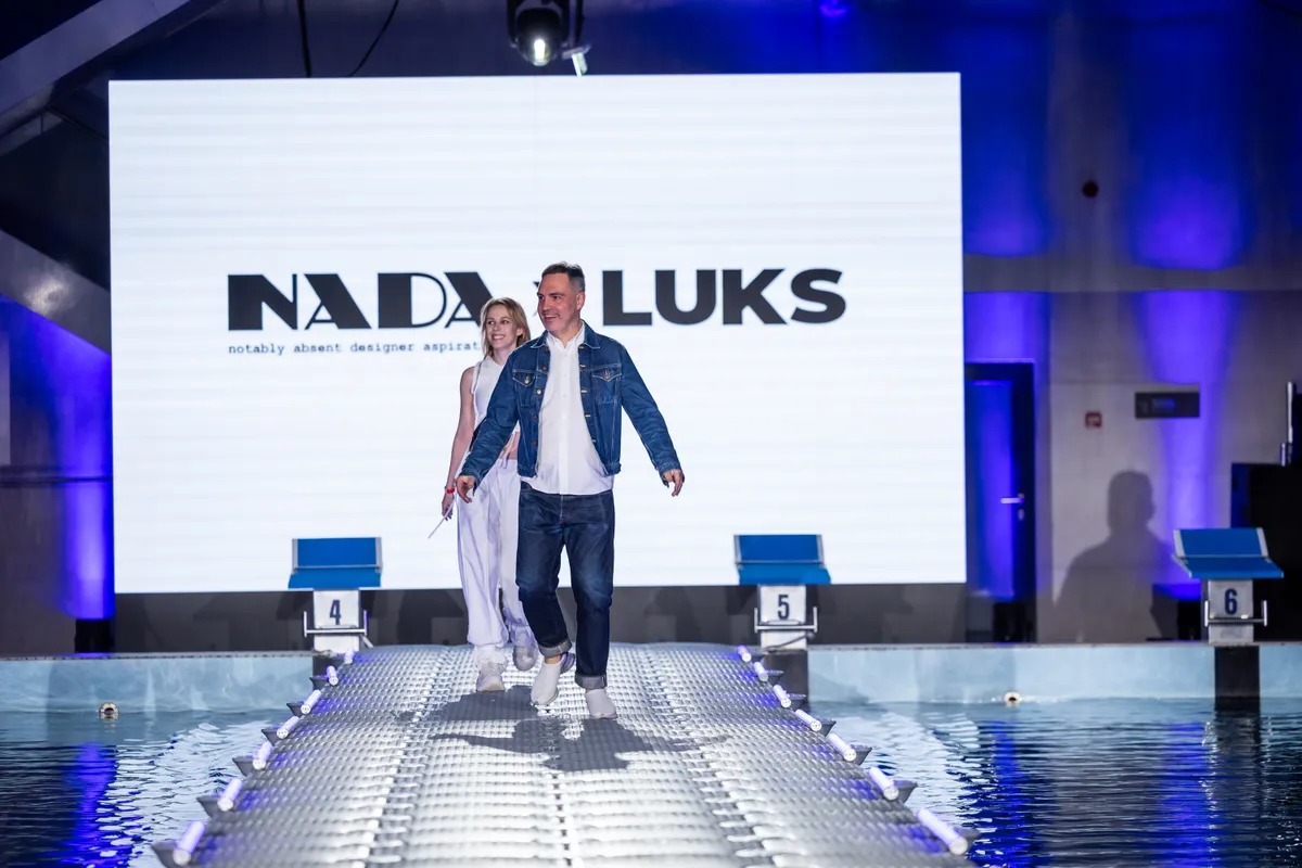 NADA x LUKS, Tallinn Fashion Week 2024. Sandra ja Antonio laval.
