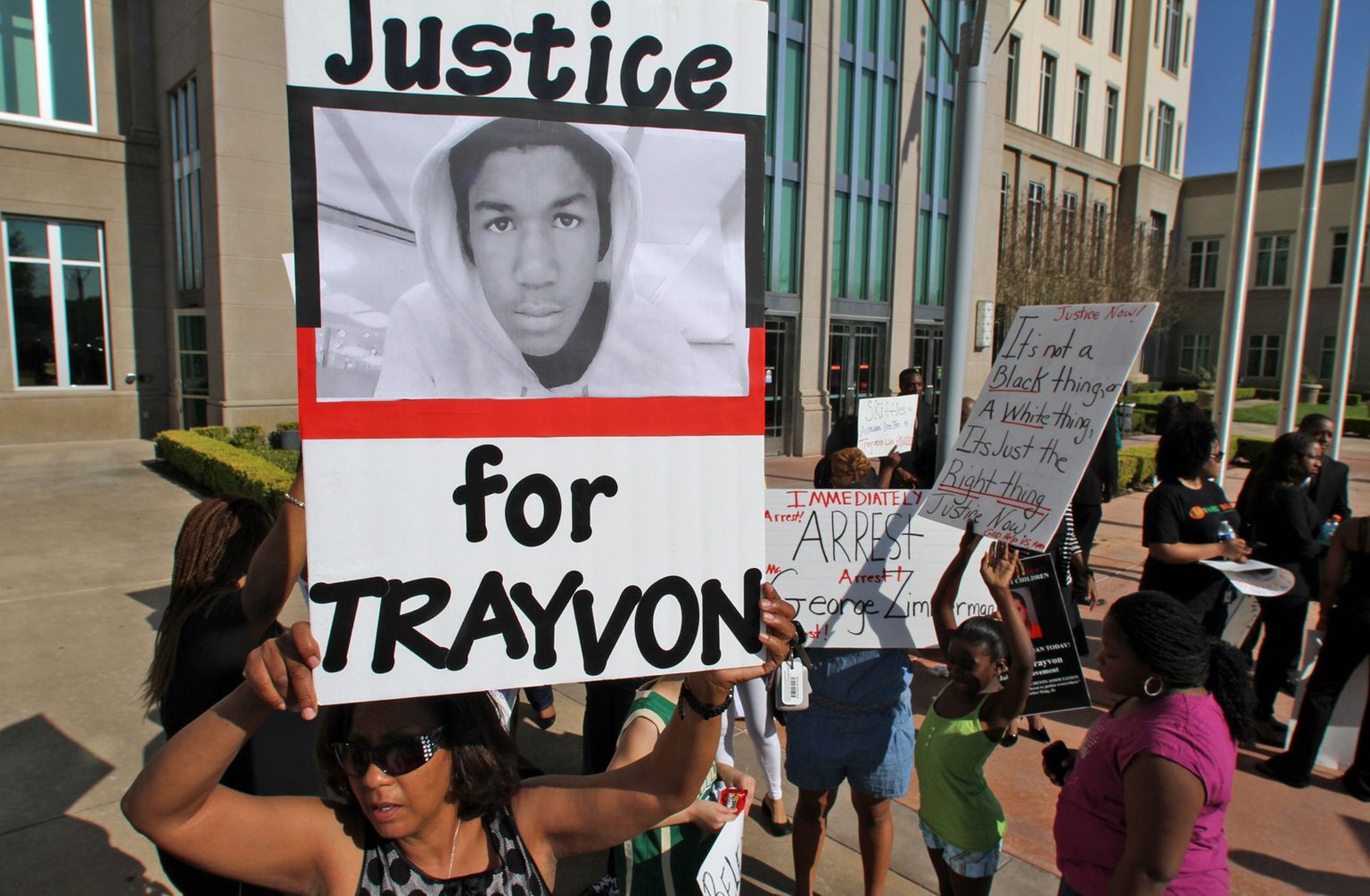 Tumedanahaliste ameeriklaste protest, millega nõuti Trayvon Martinile õigust
