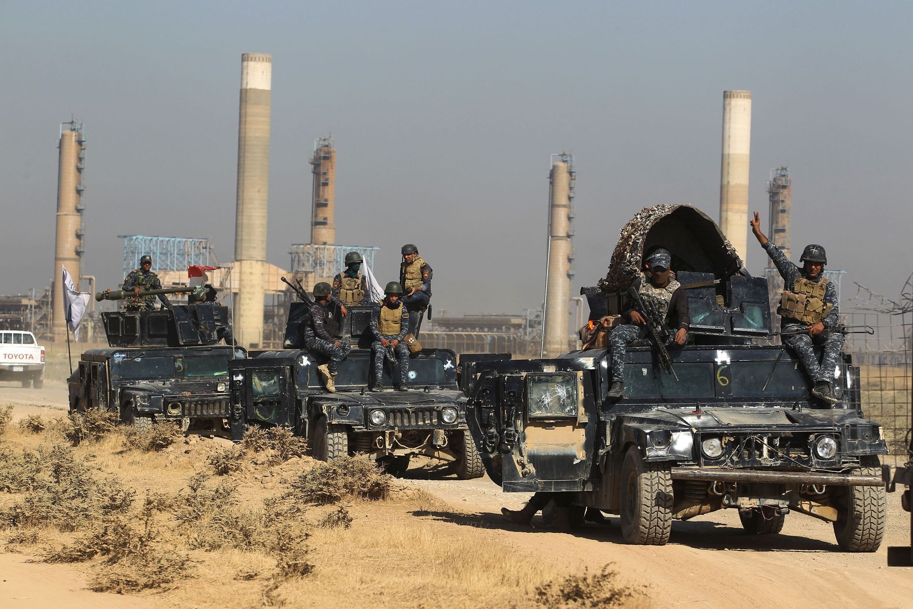 Iraagi valitusväed sisenesid eile naftarikkasse Kirkuki provintsi.