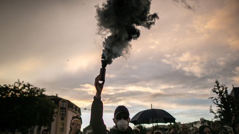 Протест против запрета на протесты: голландские экоактивисты перекрыли главную дорогу в Гааге