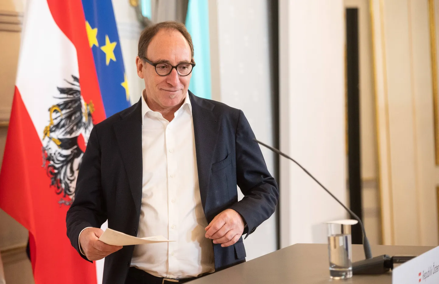 Austria minister Johannes Rauch.
