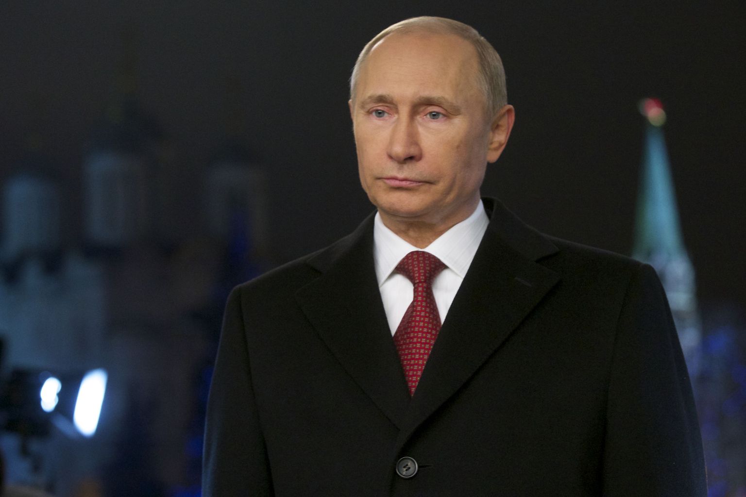Vene riigipea Vladimir Putin uusaastatervituse lindistusel 27. detsembril.