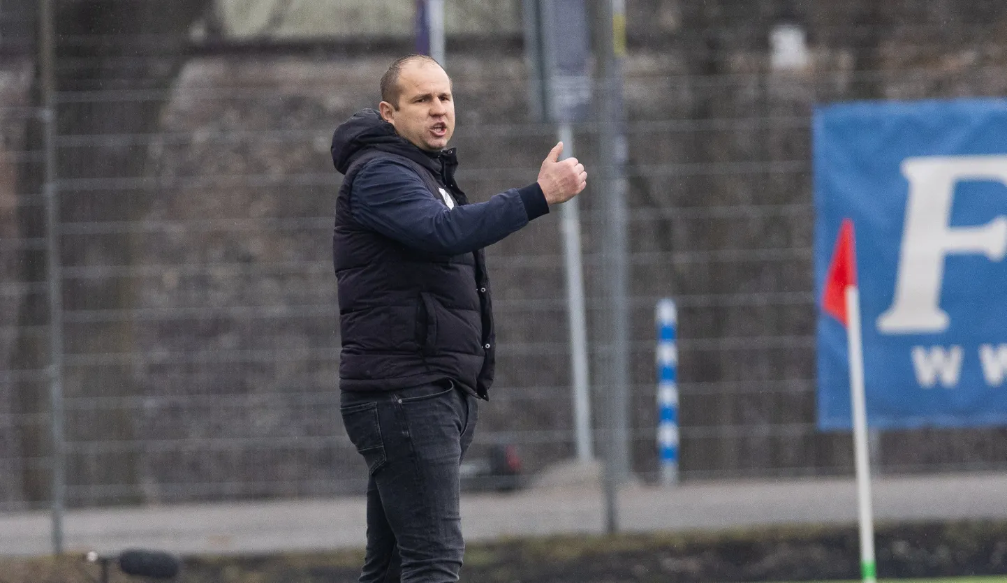 Nõmme Kalju peatreener Nikita Andrejev.