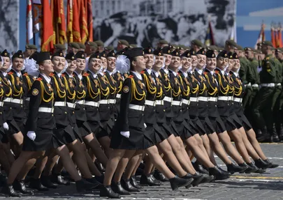 9. mai paraad Moskvas. Foto: Scanpix