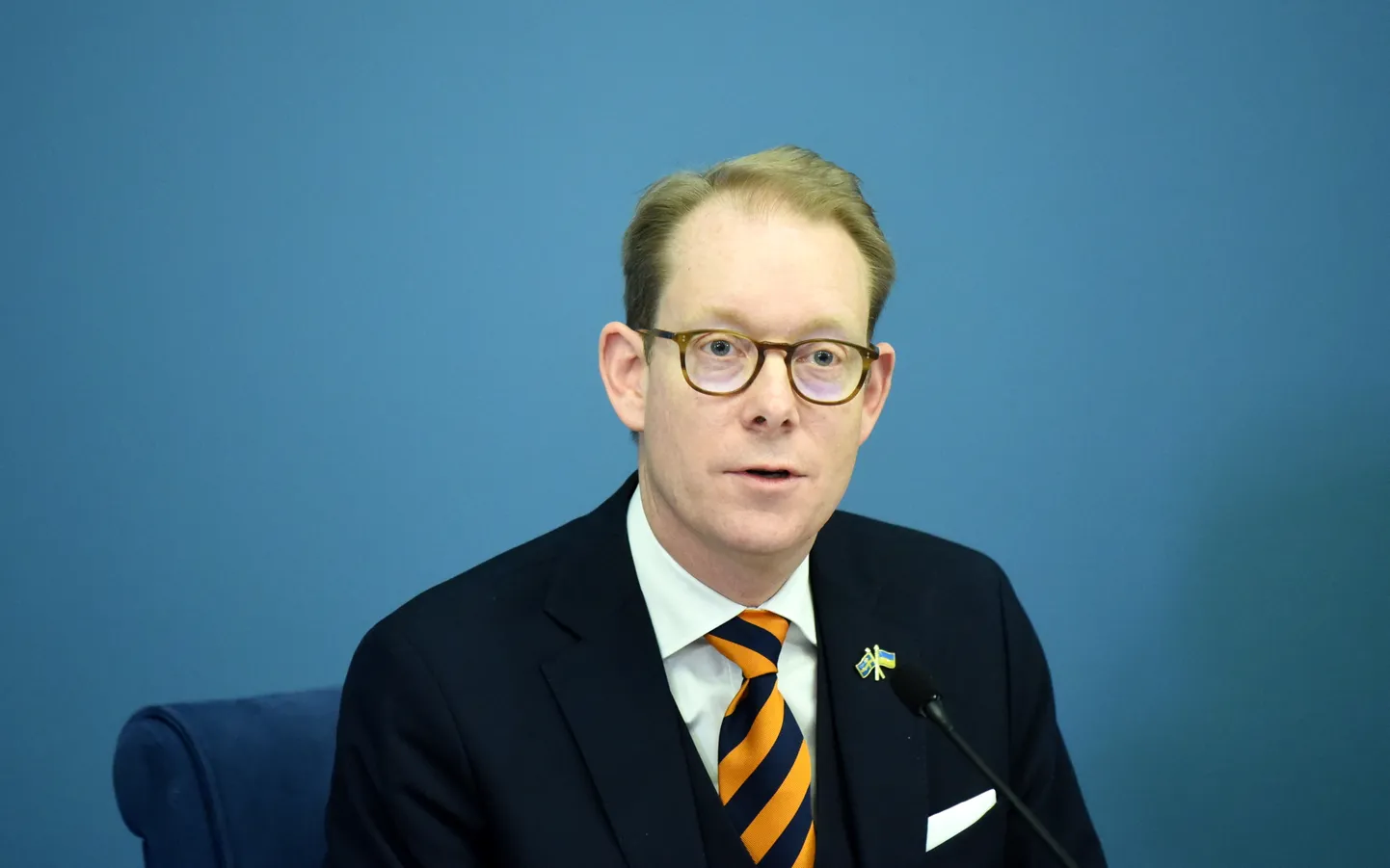 Zviedrijas ārlietu ministrs Tobiass Bilstrēms