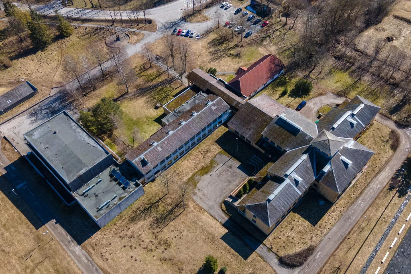 Haljala kool droonivaates.