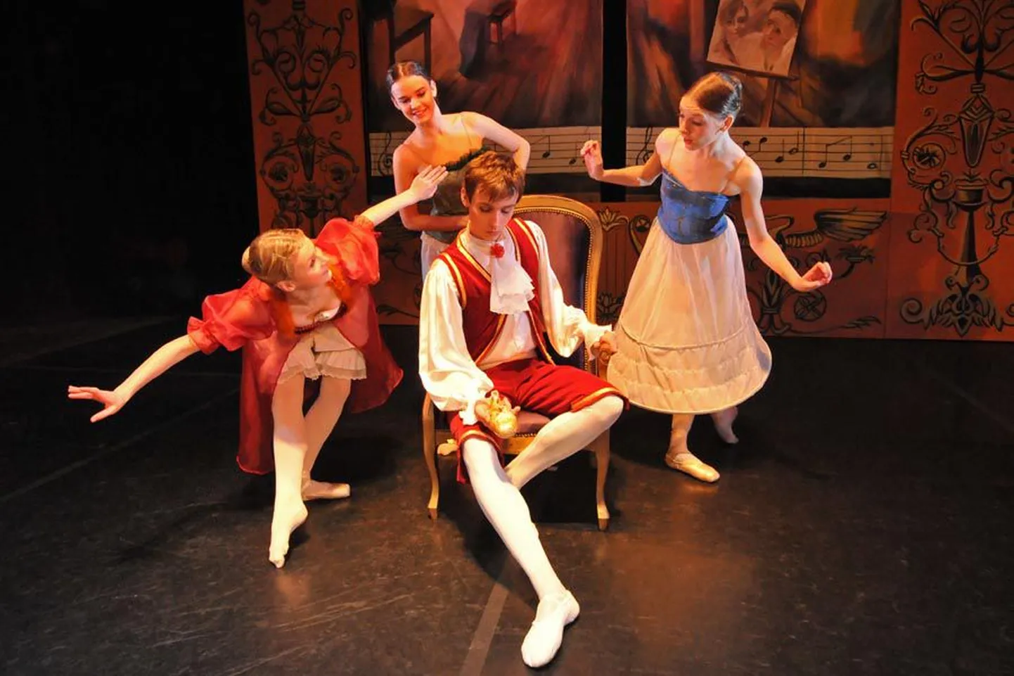Ballett. Foto on illustreeriv.
