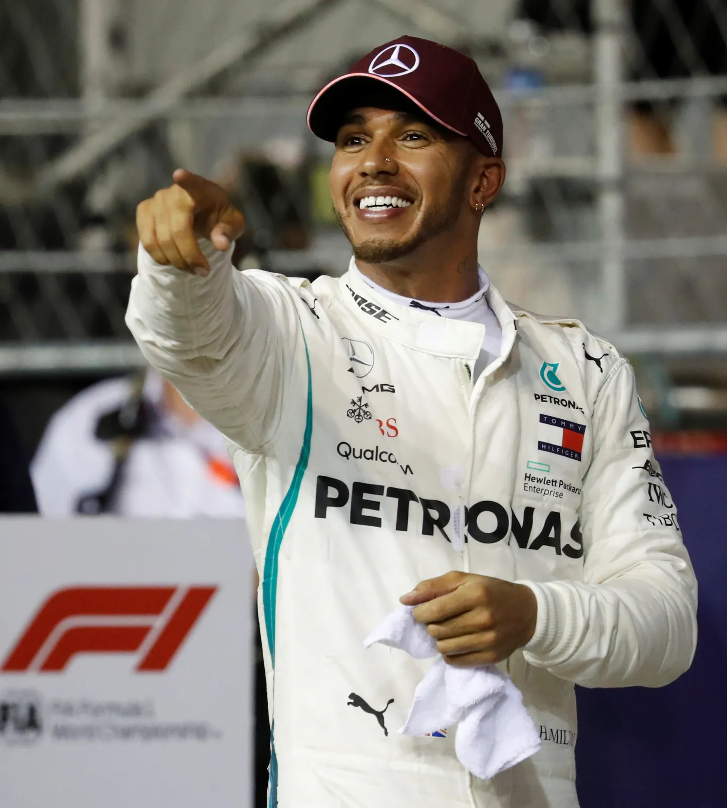 Lewis Hamilton.