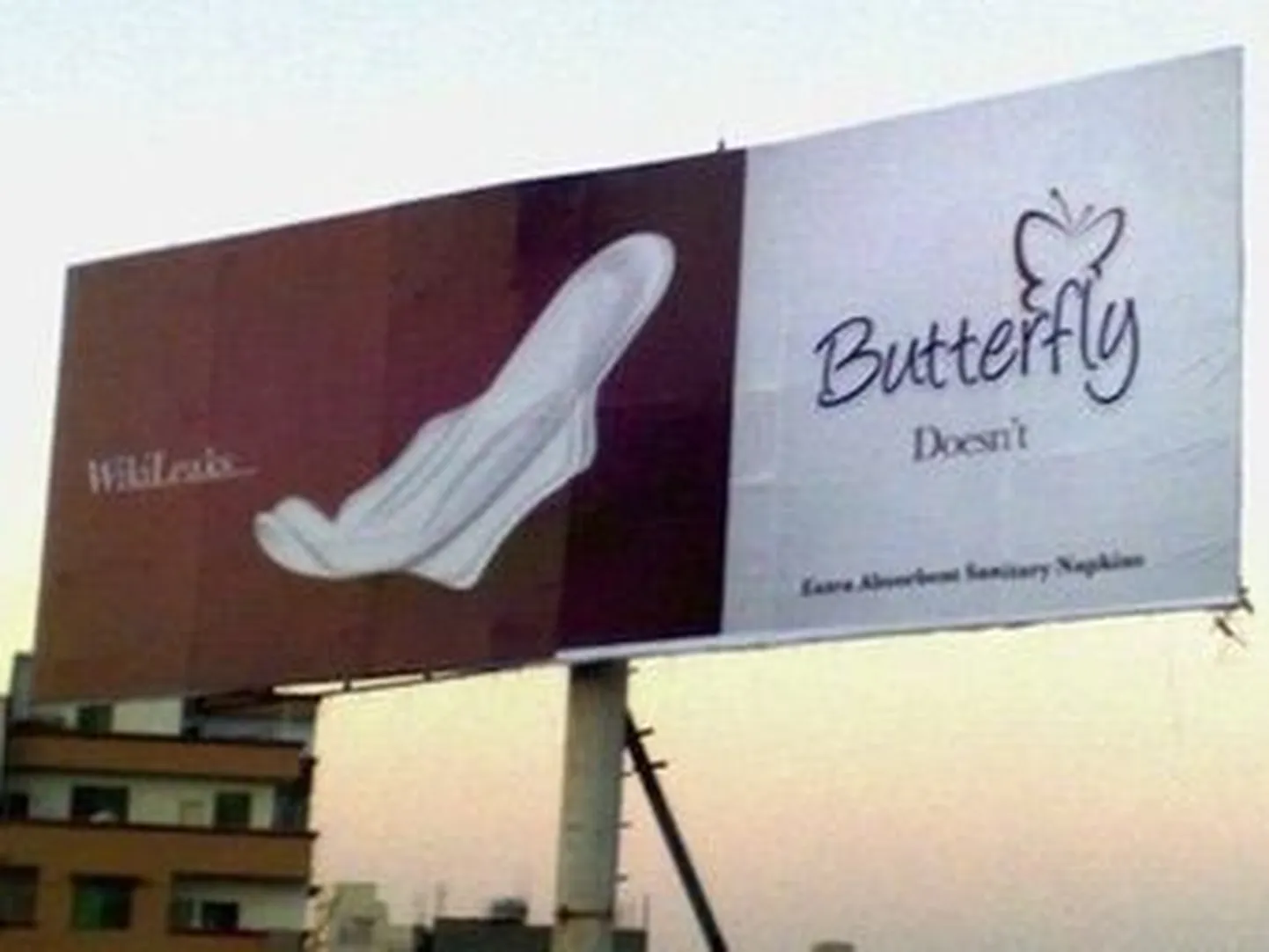 "WikiLeaks... Butterfly doesn’t"
