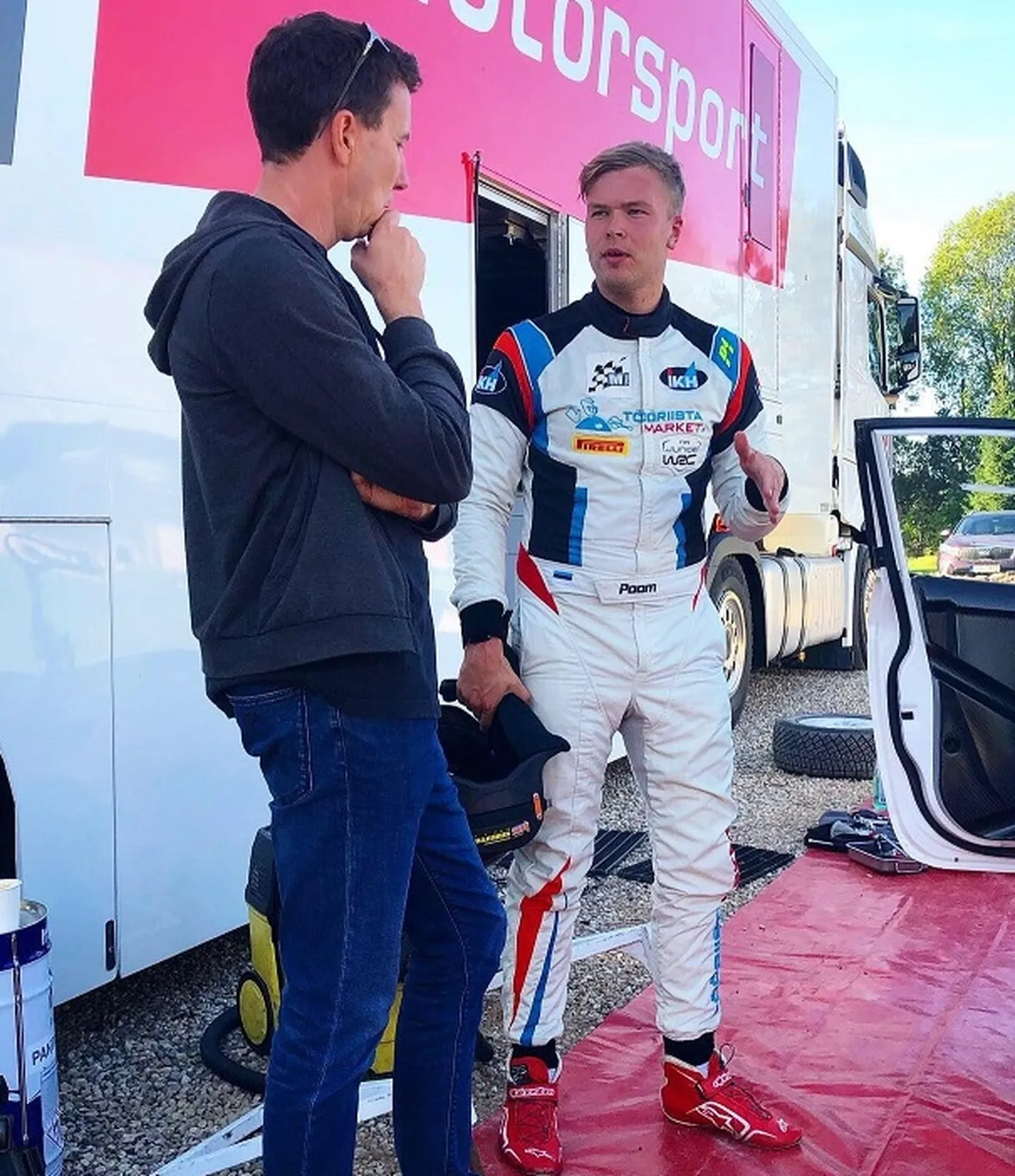 Markko Märtin ja Roland Poom