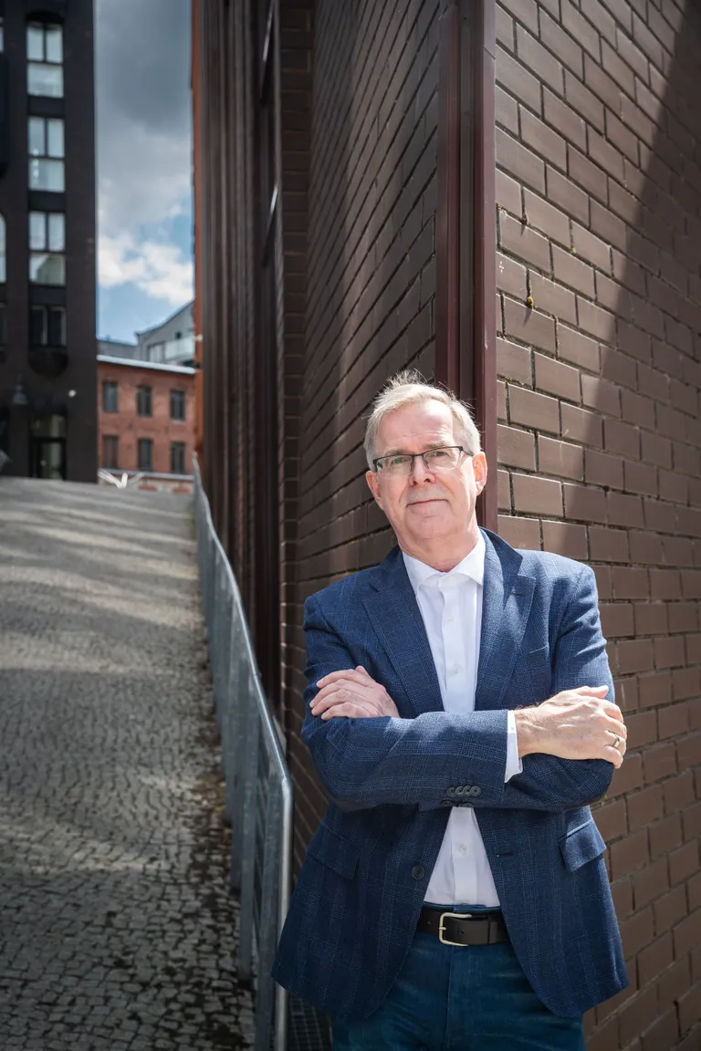 Priit Hõbemägi Rotermanni kvartalis.