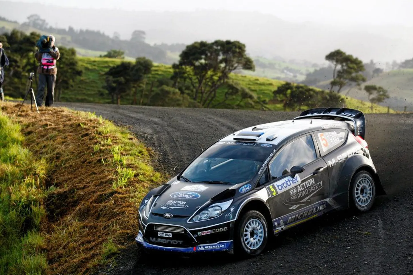 Ott Tänak Uus-Meremaa rallil.
