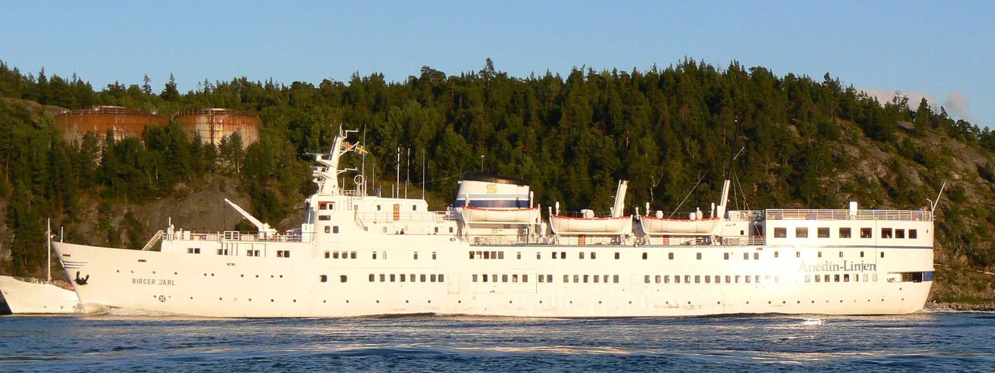Laevafirmale Ånedinlinjen kuuluv kruiisilaev Birger Jarl