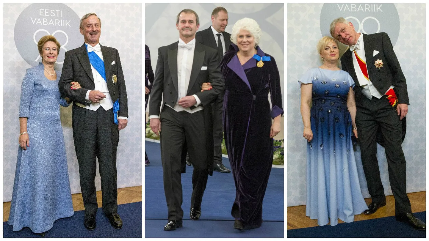 Vasakult: Kristi ja Siim Kallas, Kalle ja Marina Kaljurand, Kadi ja Indrek Tarand.