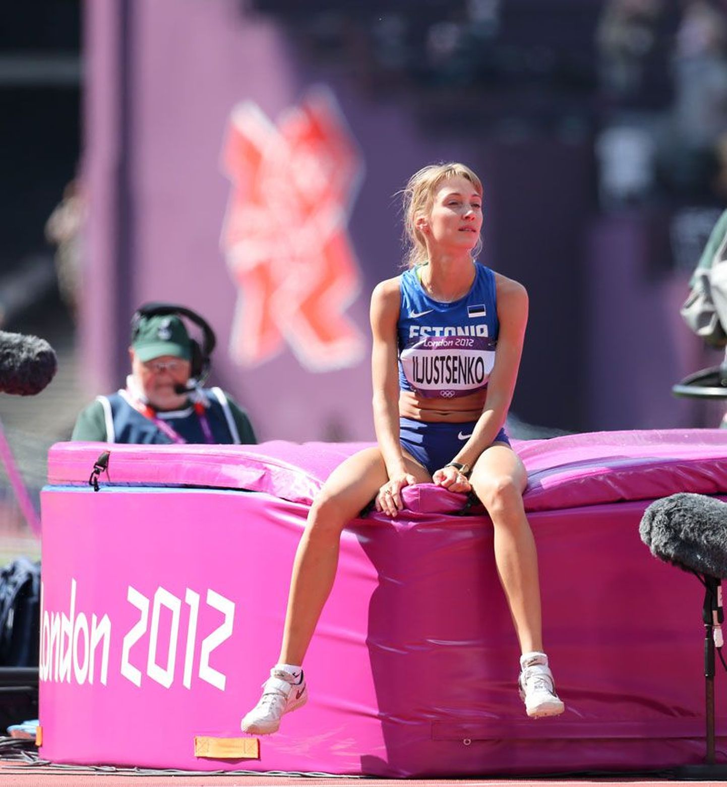 Anna Iljuštšenko võitles Londoni olümpial vapralt, kuid jäi siiski lõppvõistluselt eemale.