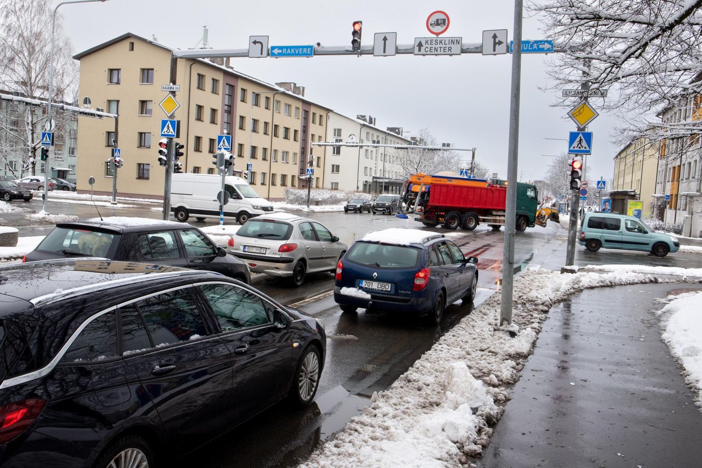 Pärnu kõige ohtlikum ristmik on Tallinna maante ja Jannseni tänava rist enne Kesklinna silda.