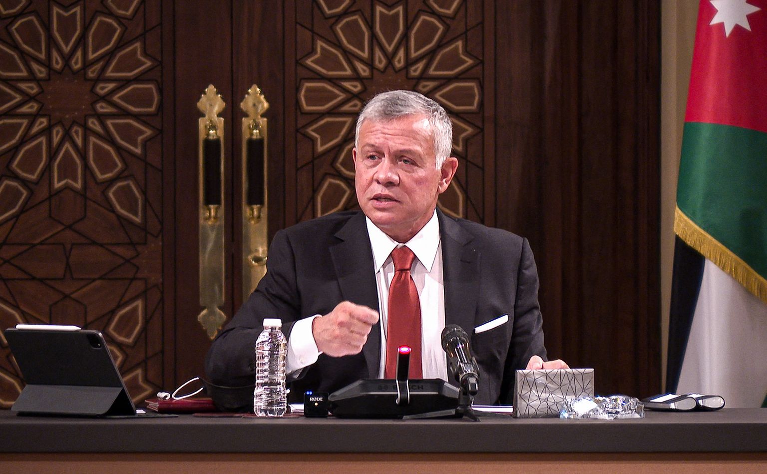 Jordaania kuningas Abdullah II.