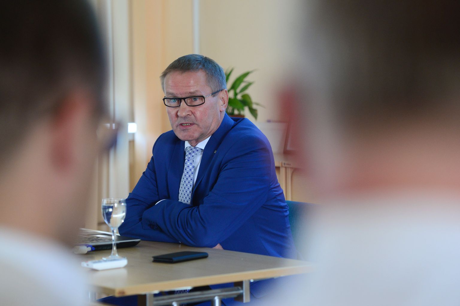 Riigihalduse minister Jaak Aab