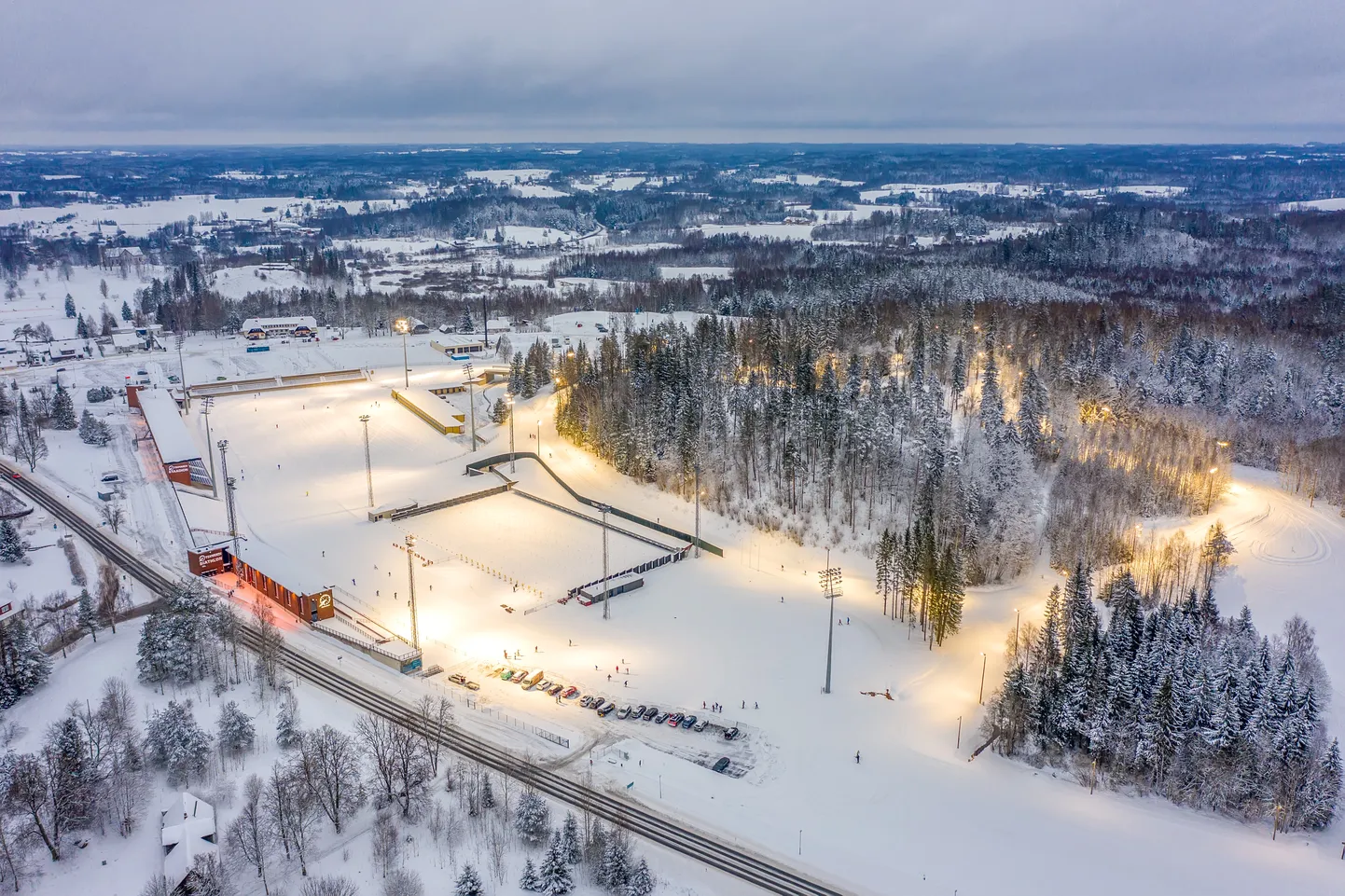 Tehvandi spordikeskus.
