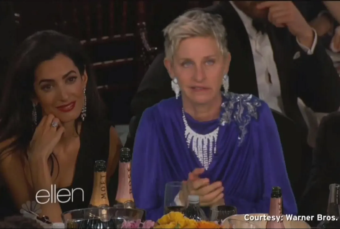 Ellen DeGeneres rikkus George Clooney Kuldgloobuse kõne