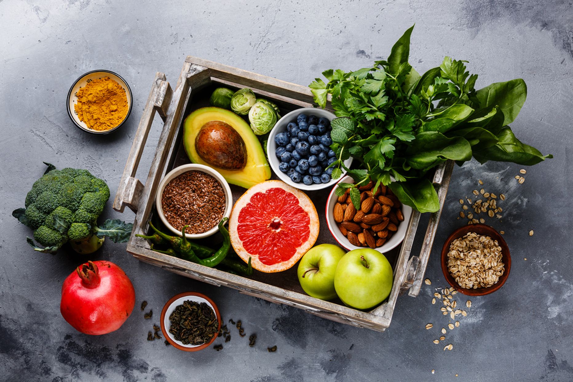 Tervisliku toitumise juurde kuulub igapäevane rohke köögi- ja puuviljade söömine
