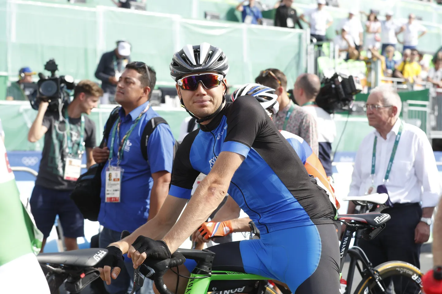 Tanel Kangert ja Rein Taaramäe Rio grupisõidus