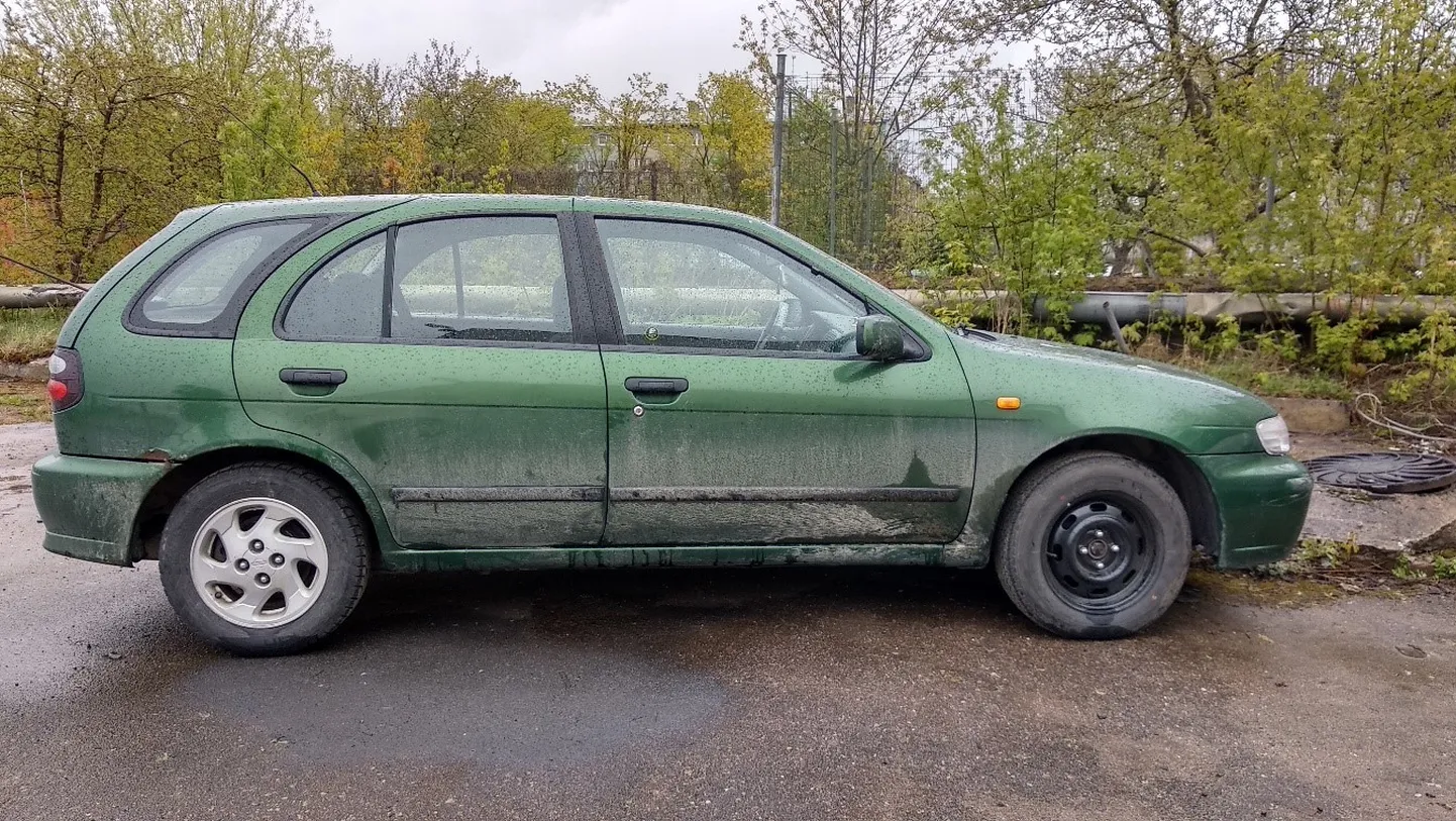 Конфискованный автомобиль.