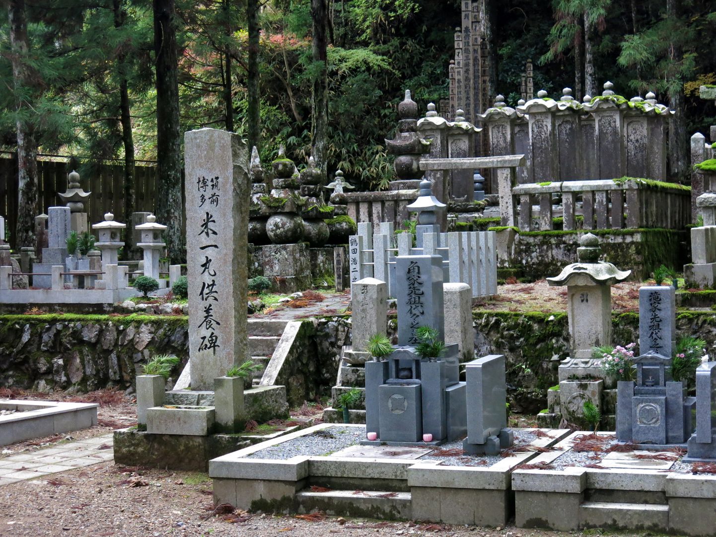 Кладбище в Японии