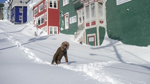 Kanada linna tabas «snowmageddon»