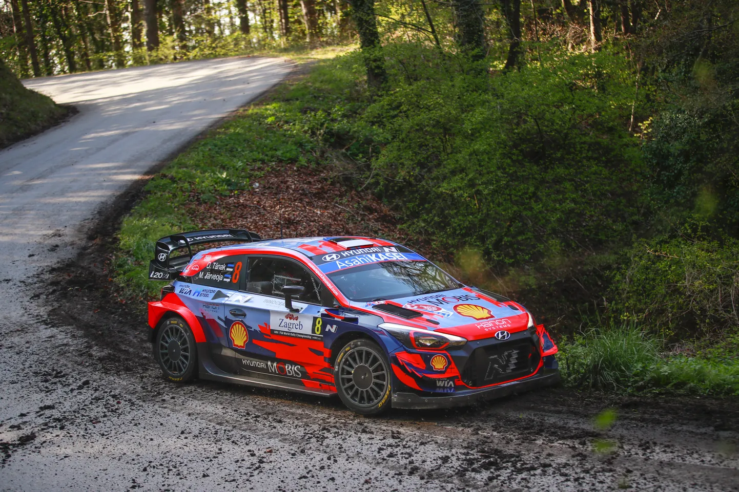Hyundai Horvaatia rallil.