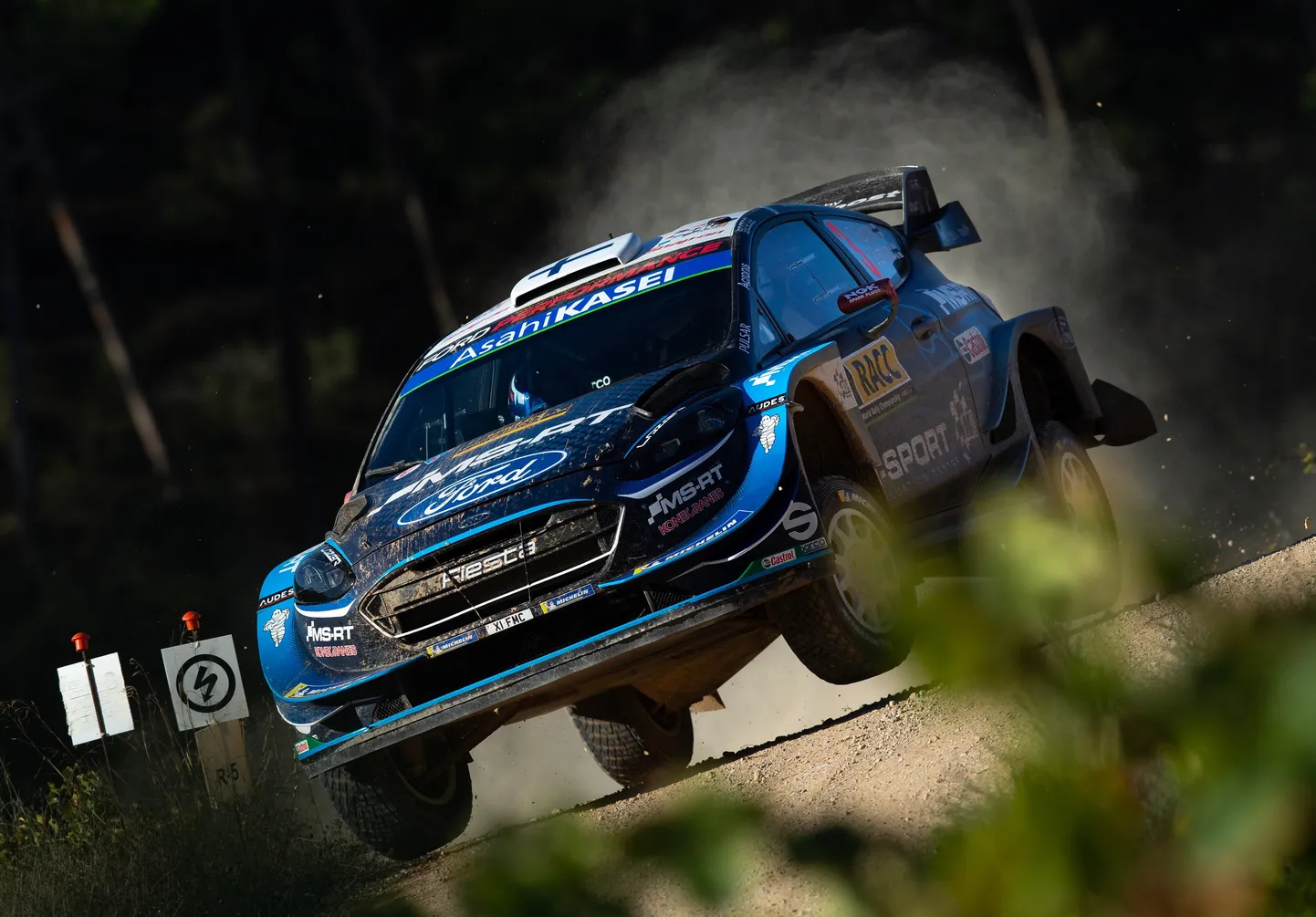 Teemu Suninen M-Spordi Ford Fiesta WRCga.