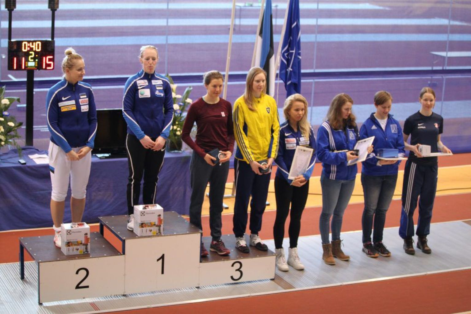 Naiste turniiri esikaheksa.