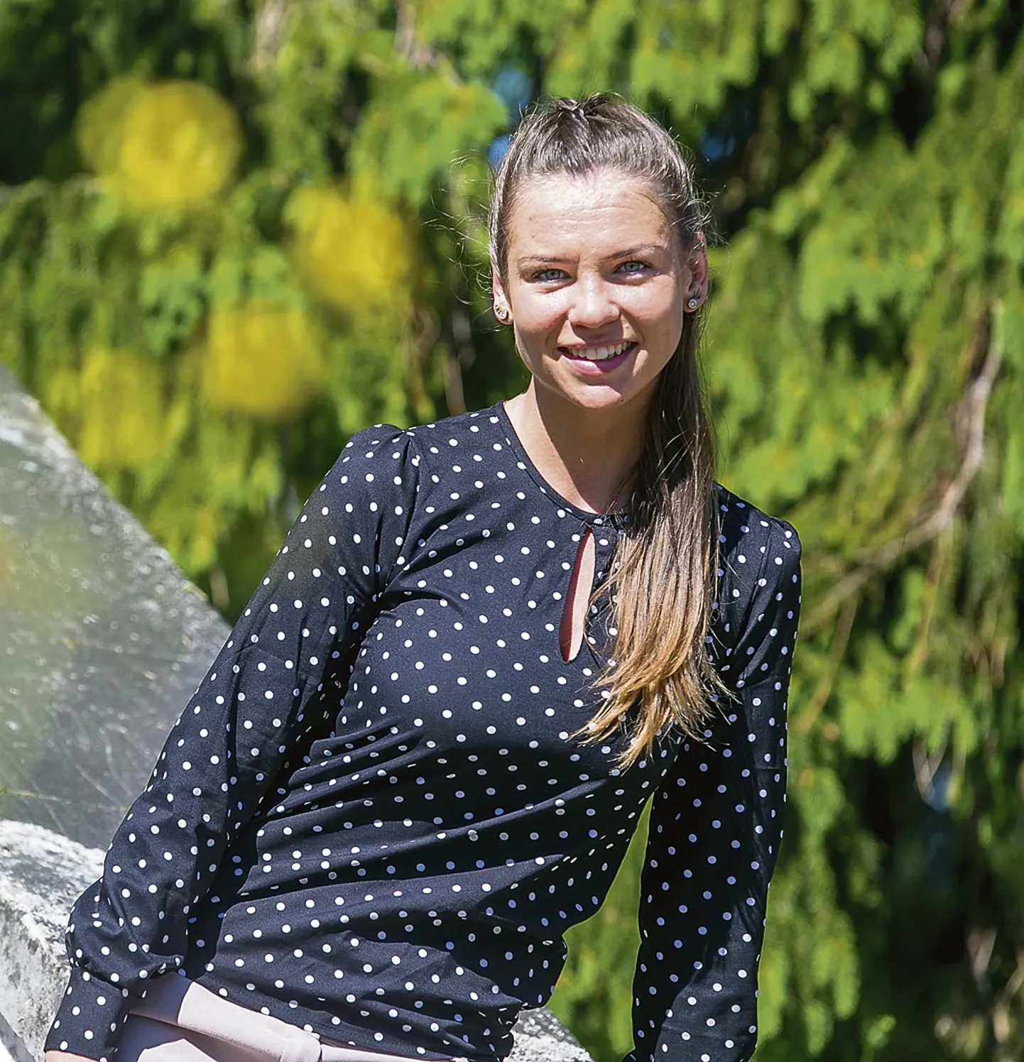 Mariliis Lillemets sooritas ärikorralduse praktika Maltal, kus hankis ürituste korraldamise kogemusi.
