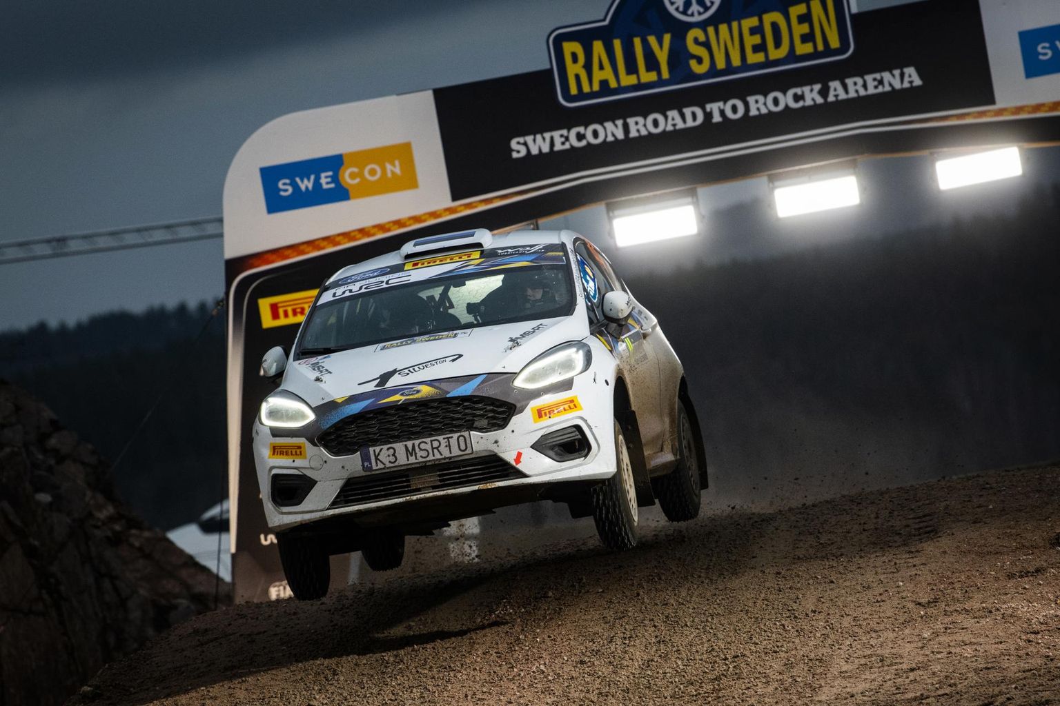 Ken Torn kihutamas mullu JWRC-kalendrisse kuulunud Rootsi MM-etapil.