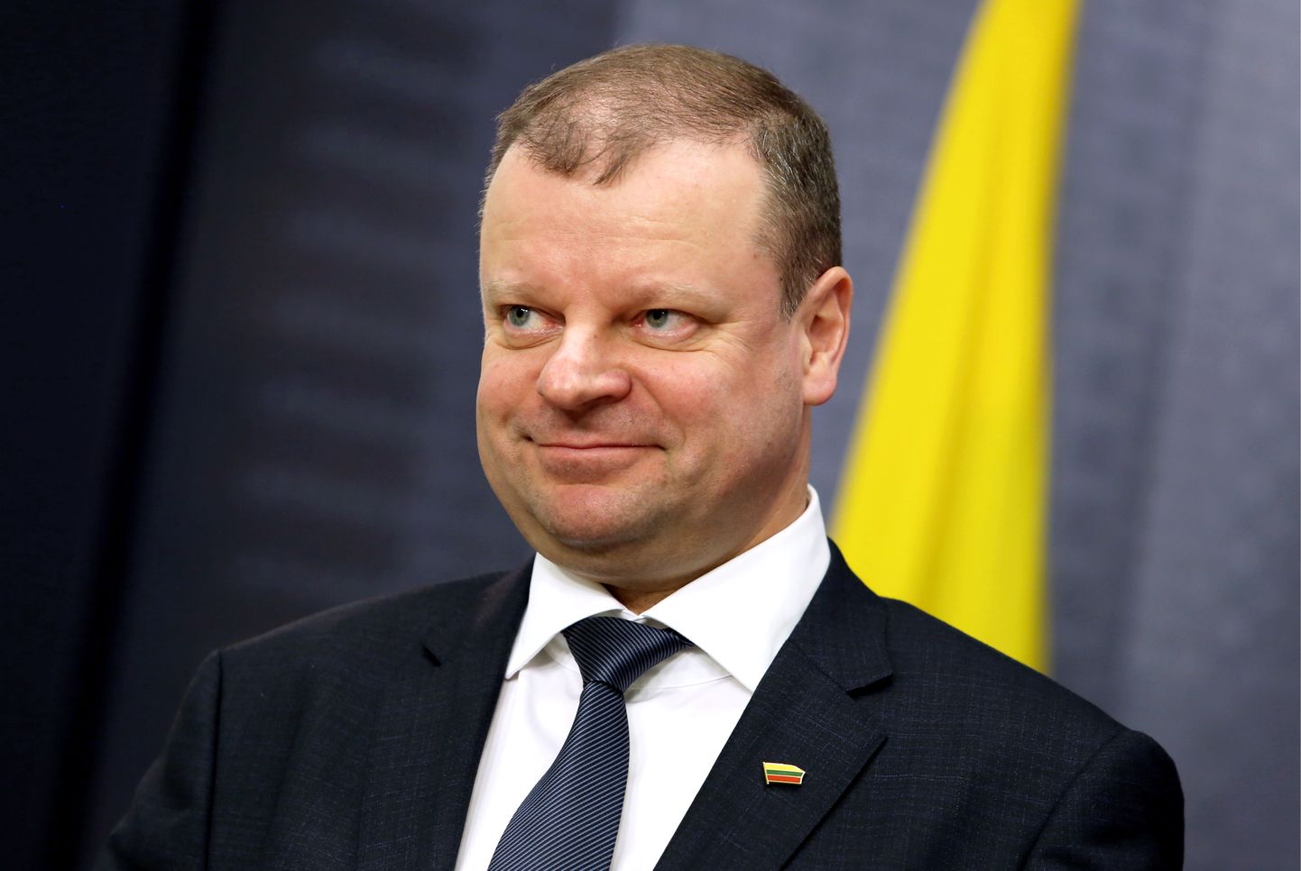 Lietuvas Ministru prezidents Sauļus Skverneli.