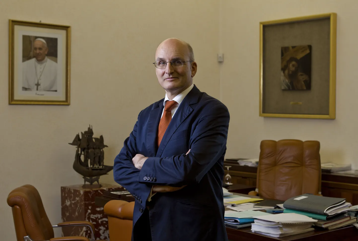 Vatikani panga president Ernst von Freyberg