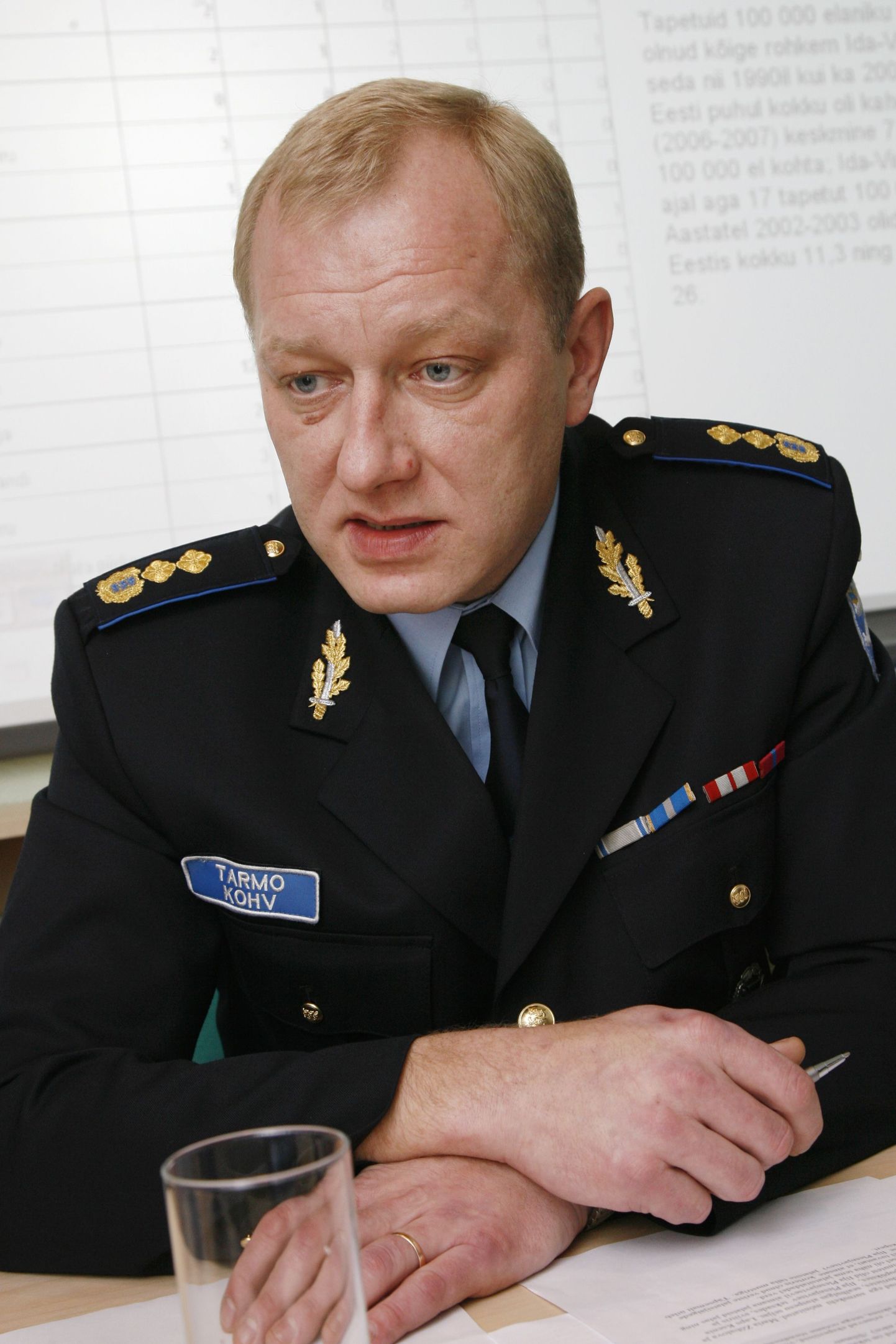 Lõuna politseiprefekt Tarmo Kohv.