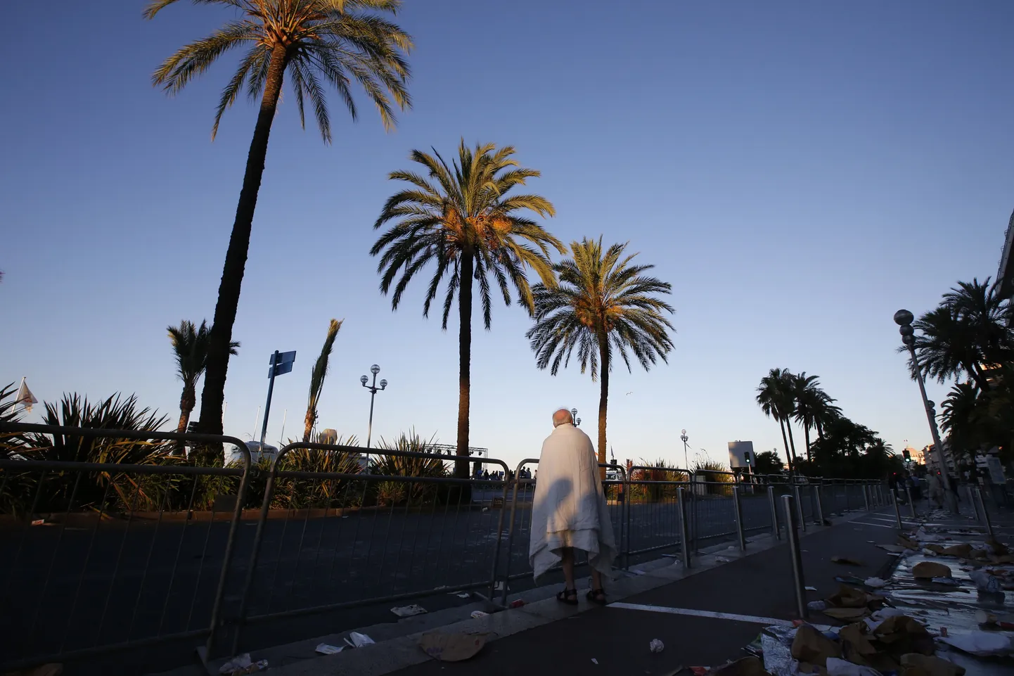 Nice`i Promenade des Anglais`s, kus autorünnak eile õhtul aset leidis.