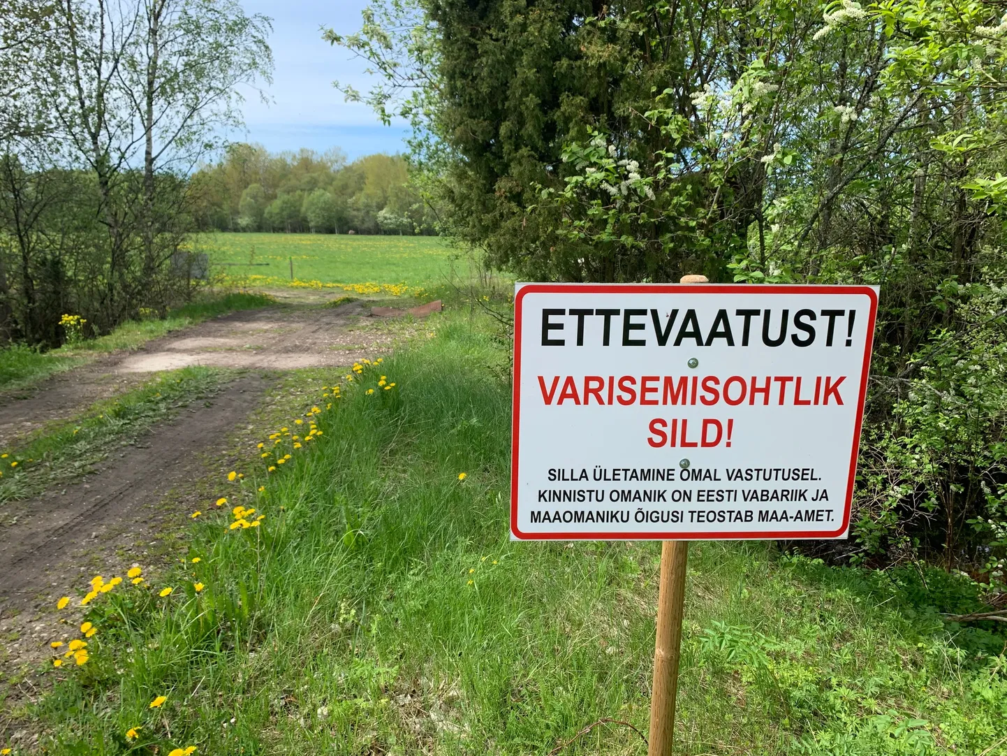 KATKISE TRUUBI eest hoiatav märk ei muuda iseenesest midagi paremaks.