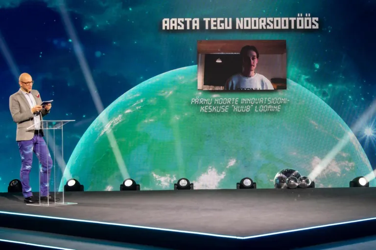 Noortevaldkonna tunnustuskonkursil valiti noorsootöö aasta teoks Pärnu noorte innovatsioonikeskuse HUUB loomine.