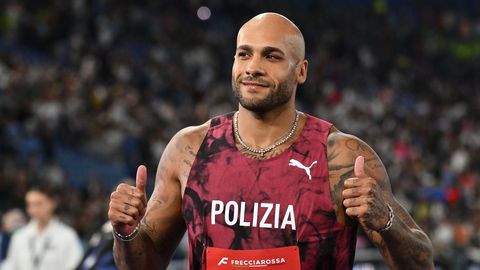 VIDEO ⟩ Itaalia sprinter jooksis kõigi aegade kolmanda tulemuse