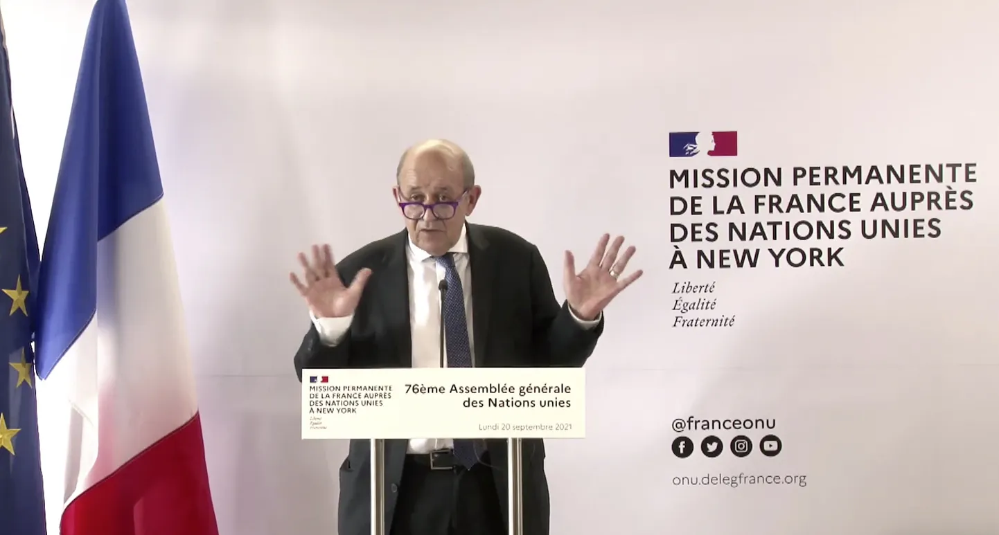 Jean-Yves Le Drian New Yorgis.