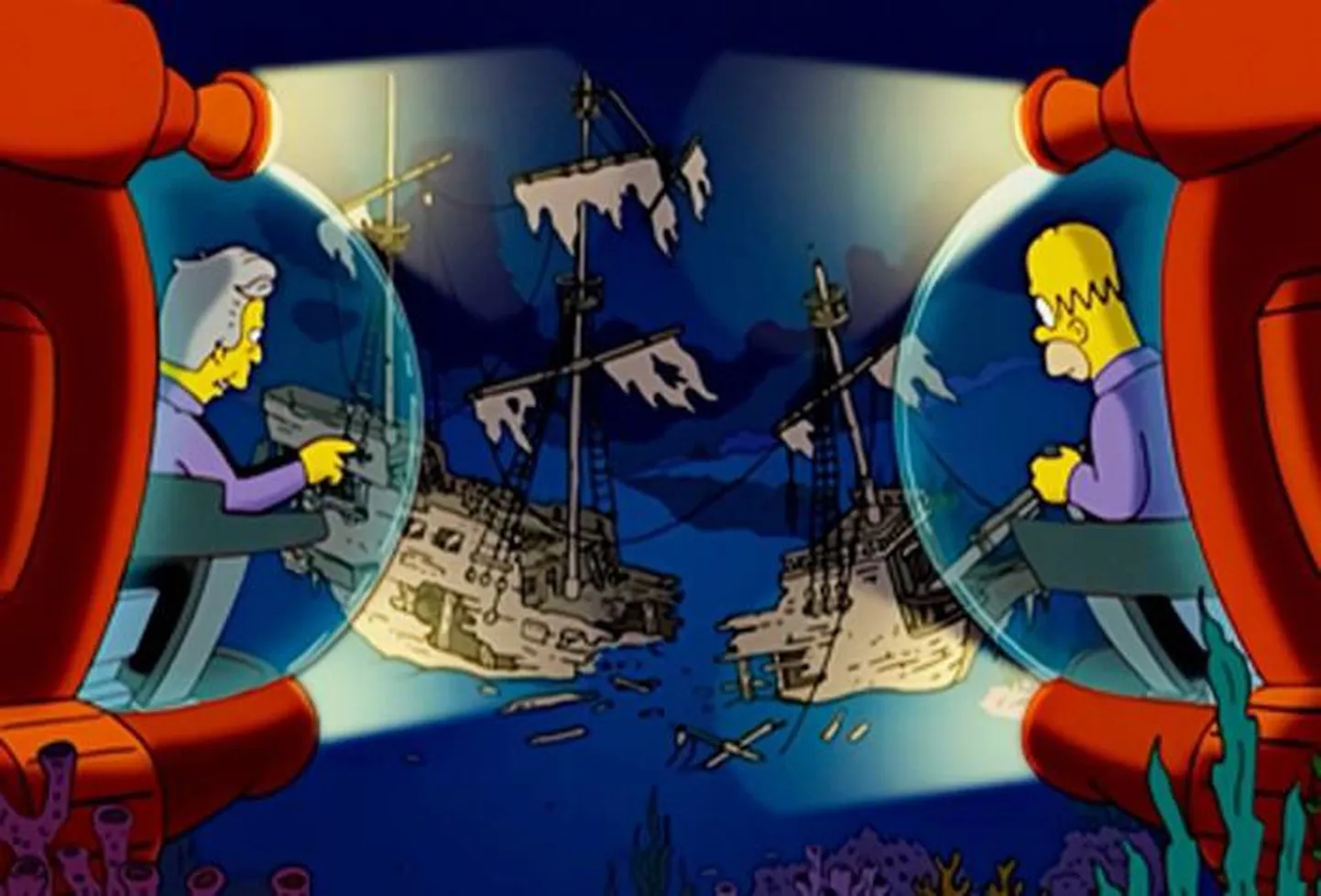 Скриншот из мультфильма «Симпсоны»